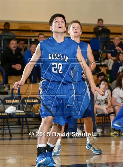 Thumbnail 3 in Rocklin vs. Oak Ridge (Trojan Toss-Up) photogallery.