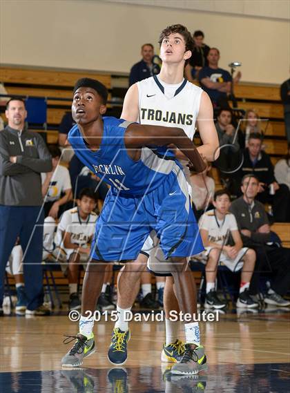 Thumbnail 2 in Rocklin vs. Oak Ridge (Trojan Toss-Up) photogallery.