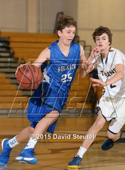 Thumbnail 2 in Rocklin vs. Oak Ridge (Trojan Toss-Up) photogallery.
