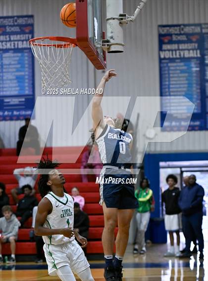 Thumbnail 1 in Hialeah Educational Academy vs Tampa Catholic  (SunBash Tourney) photogallery.