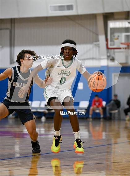Thumbnail 1 in Hialeah Educational Academy vs Tampa Catholic  (SunBash Tourney) photogallery.