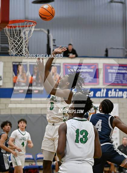 Thumbnail 2 in Hialeah Educational Academy vs Tampa Catholic  (SunBash Tourney) photogallery.