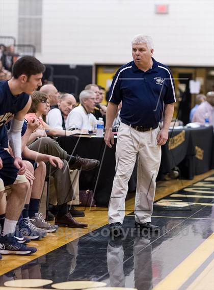 Thumbnail 2 in Beaver Falls vs. Bald Eagle Area (PIAA Class AA Playoff - Round 1) photogallery.