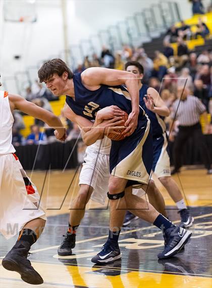 Thumbnail 3 in Beaver Falls vs. Bald Eagle Area (PIAA Class AA Playoff - Round 1) photogallery.