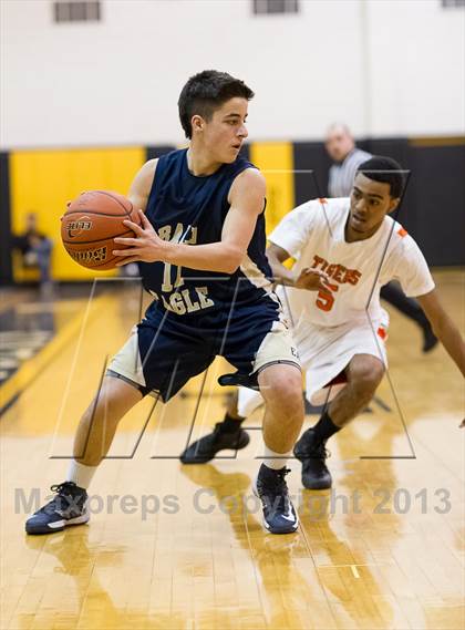 Thumbnail 3 in Beaver Falls vs. Bald Eagle Area (PIAA Class AA Playoff - Round 1) photogallery.
