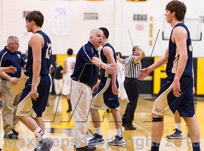 Thumbnail 3 in Beaver Falls vs. Bald Eagle Area (PIAA Class AA Playoff - Round 1) photogallery.