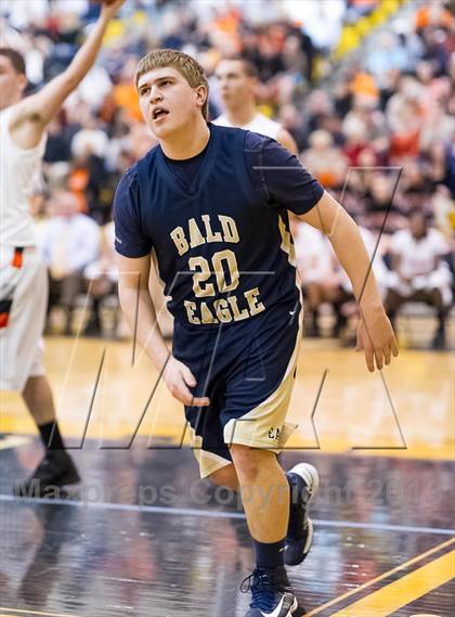 Thumbnail 3 in Beaver Falls vs. Bald Eagle Area (PIAA Class AA Playoff - Round 1) photogallery.