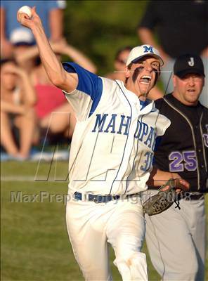 Thumbnail 2 in Mahopac @ John Jay (Section 1 Class AA Quarterfinal) photogallery.
