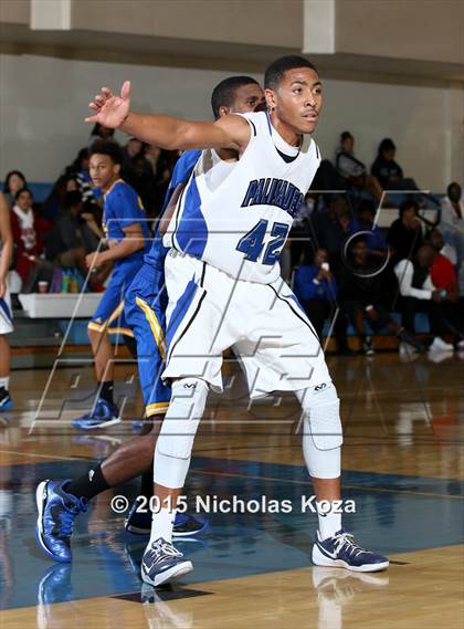Thumbnail 2 in St. Bernard vs. Palisades (D1 Bound So Cal Christmas Classic) photogallery.