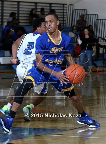 Thumbnail 2 in St. Bernard vs. Palisades (D1 Bound So Cal Christmas Classic) photogallery.