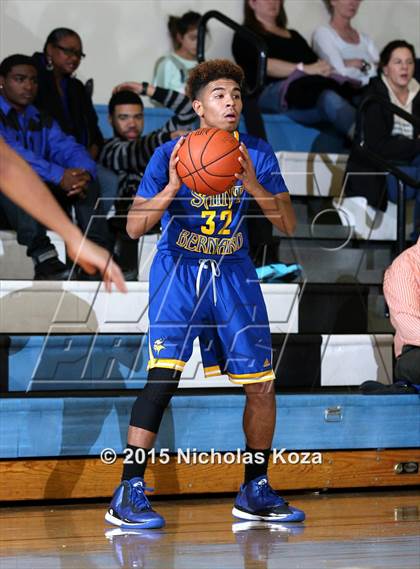 Thumbnail 2 in St. Bernard vs. Palisades (D1 Bound So Cal Christmas Classic) photogallery.