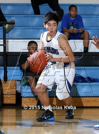 Thumbnail 2 in St. Bernard vs. Palisades (D1 Bound So Cal Christmas Classic) photogallery.