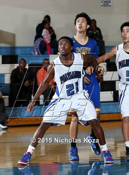 Thumbnail 2 in St. Bernard vs. Palisades (D1 Bound So Cal Christmas Classic) photogallery.