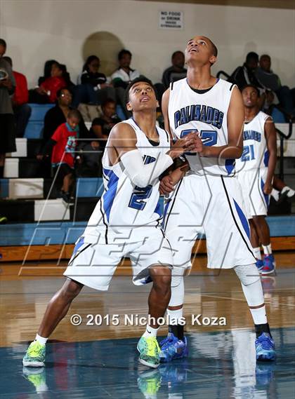 Thumbnail 2 in St. Bernard vs. Palisades (D1 Bound So Cal Christmas Classic) photogallery.