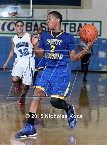 Thumbnail 1 in St. Bernard vs. Palisades (D1 Bound So Cal Christmas Classic) photogallery.