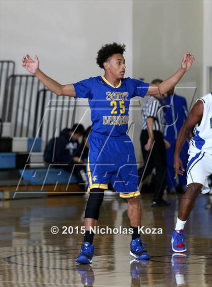 Thumbnail 2 in St. Bernard vs. Palisades (D1 Bound So Cal Christmas Classic) photogallery.