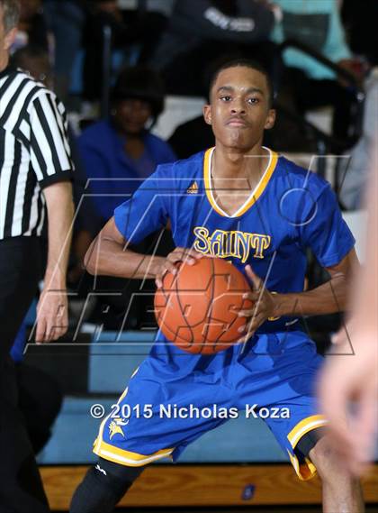 Thumbnail 2 in St. Bernard vs. Palisades (D1 Bound So Cal Christmas Classic) photogallery.