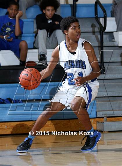 Thumbnail 3 in St. Bernard vs. Palisades (D1 Bound So Cal Christmas Classic) photogallery.