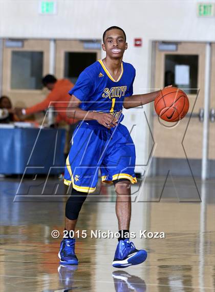 Thumbnail 3 in St. Bernard vs. Palisades (D1 Bound So Cal Christmas Classic) photogallery.