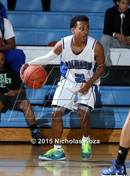 Thumbnail 3 in St. Bernard vs. Palisades (D1 Bound So Cal Christmas Classic) photogallery.