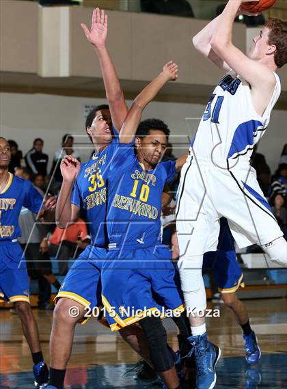 Thumbnail 1 in St. Bernard vs. Palisades (D1 Bound So Cal Christmas Classic) photogallery.