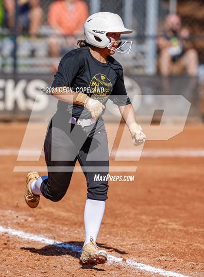 Thumbnail 2 in Creekview vs Richmond Hill (GHSA Slow-Pitch State Semifinal) photogallery.