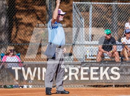 Thumbnail 3 in Creekview vs Richmond Hill (GHSA Slow-Pitch State Semifinal) photogallery.