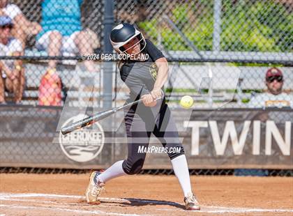 Thumbnail 2 in Creekview vs Richmond Hill (GHSA Slow-Pitch State Semifinal) photogallery.