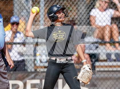 Thumbnail 2 in Creekview vs Richmond Hill (GHSA Slow-Pitch State Semifinal) photogallery.