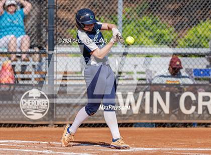 Thumbnail 1 in Creekview vs Richmond Hill (GHSA Slow-Pitch State Semifinal) photogallery.