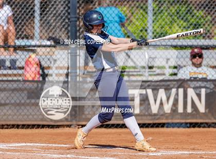 Thumbnail 3 in Creekview vs Richmond Hill (GHSA Slow-Pitch State Semifinal) photogallery.