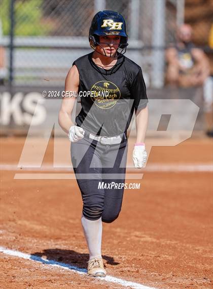 Thumbnail 3 in Creekview vs Richmond Hill (GHSA Slow-Pitch State Semifinal) photogallery.