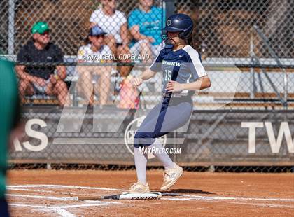 Thumbnail 2 in Creekview vs Richmond Hill (GHSA Slow-Pitch State Semifinal) photogallery.