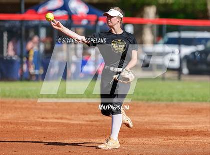 Thumbnail 1 in Creekview vs Richmond Hill (GHSA Slow-Pitch State Semifinal) photogallery.