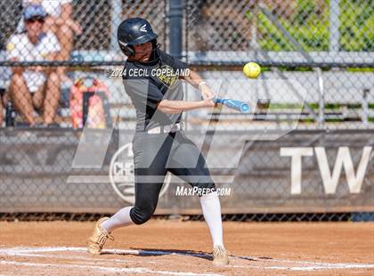 Thumbnail 3 in Creekview vs Richmond Hill (GHSA Slow-Pitch State Semifinal) photogallery.