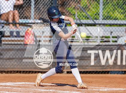 Thumbnail 3 in Creekview vs Richmond Hill (GHSA Slow-Pitch State Semifinal) photogallery.