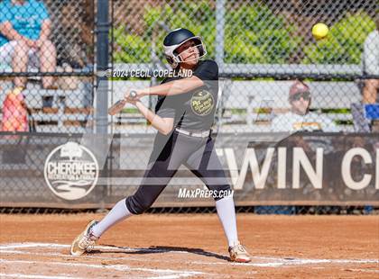 Thumbnail 1 in Creekview vs Richmond Hill (GHSA Slow-Pitch State Semifinal) photogallery.