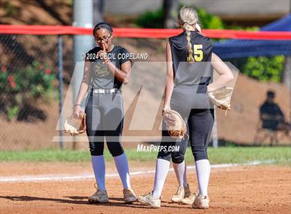 Thumbnail 3 in Creekview vs Richmond Hill (GHSA Slow-Pitch State Semifinal) photogallery.