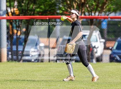 Thumbnail 2 in Creekview vs Richmond Hill (GHSA Slow-Pitch State Semifinal) photogallery.