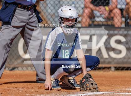 Thumbnail 3 in Creekview vs Richmond Hill (GHSA Slow-Pitch State Semifinal) photogallery.