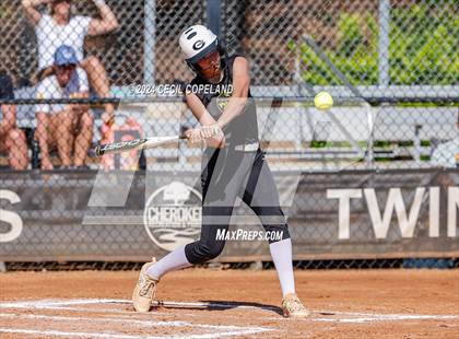 Thumbnail 2 in Creekview vs Richmond Hill (GHSA Slow-Pitch State Semifinal) photogallery.