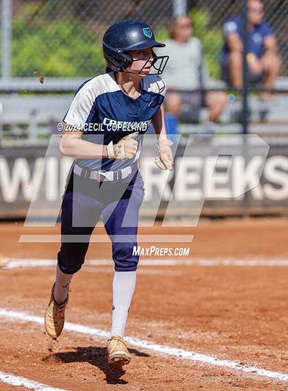 Thumbnail 1 in Creekview vs Richmond Hill (GHSA Slow-Pitch State Semifinal) photogallery.