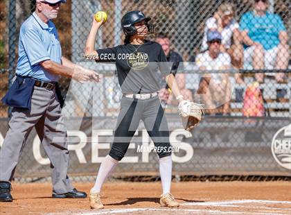 Thumbnail 2 in Creekview vs Richmond Hill (GHSA Slow-Pitch State Semifinal) photogallery.