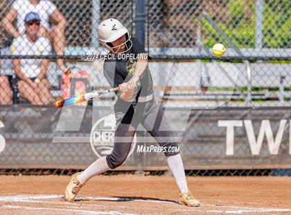 Thumbnail 3 in Creekview vs Richmond Hill (GHSA Slow-Pitch State Semifinal) photogallery.