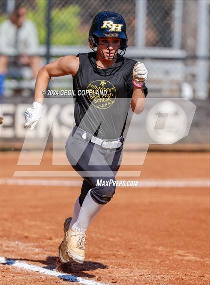 Thumbnail 2 in Creekview vs Richmond Hill (GHSA Slow-Pitch State Semifinal) photogallery.