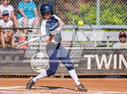 Thumbnail 2 in Creekview vs Richmond Hill (GHSA Slow-Pitch State Semifinal) photogallery.
