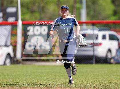 Thumbnail 2 in Creekview vs Richmond Hill (GHSA Slow-Pitch State Semifinal) photogallery.
