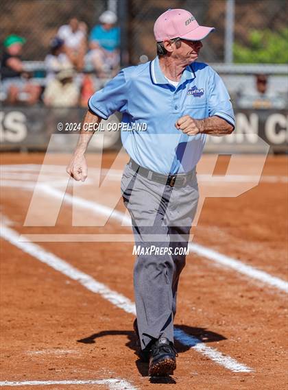Thumbnail 3 in Creekview vs Richmond Hill (GHSA Slow-Pitch State Semifinal) photogallery.