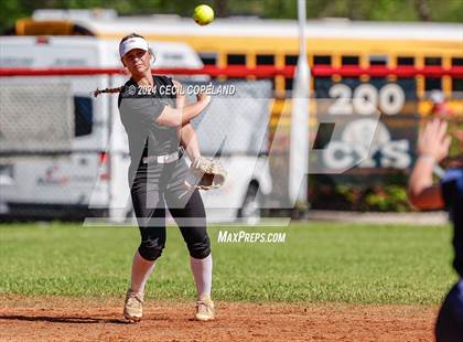 Thumbnail 3 in Creekview vs Richmond Hill (GHSA Slow-Pitch State Semifinal) photogallery.