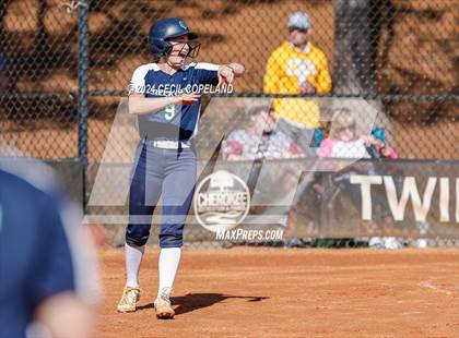 Thumbnail 3 in Creekview vs Richmond Hill (GHSA Slow-Pitch State Semifinal) photogallery.